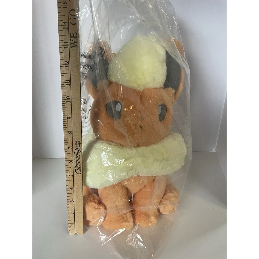 Pokémon Center Comfy Friends Flareon Stuffed Animal Plush 12 in